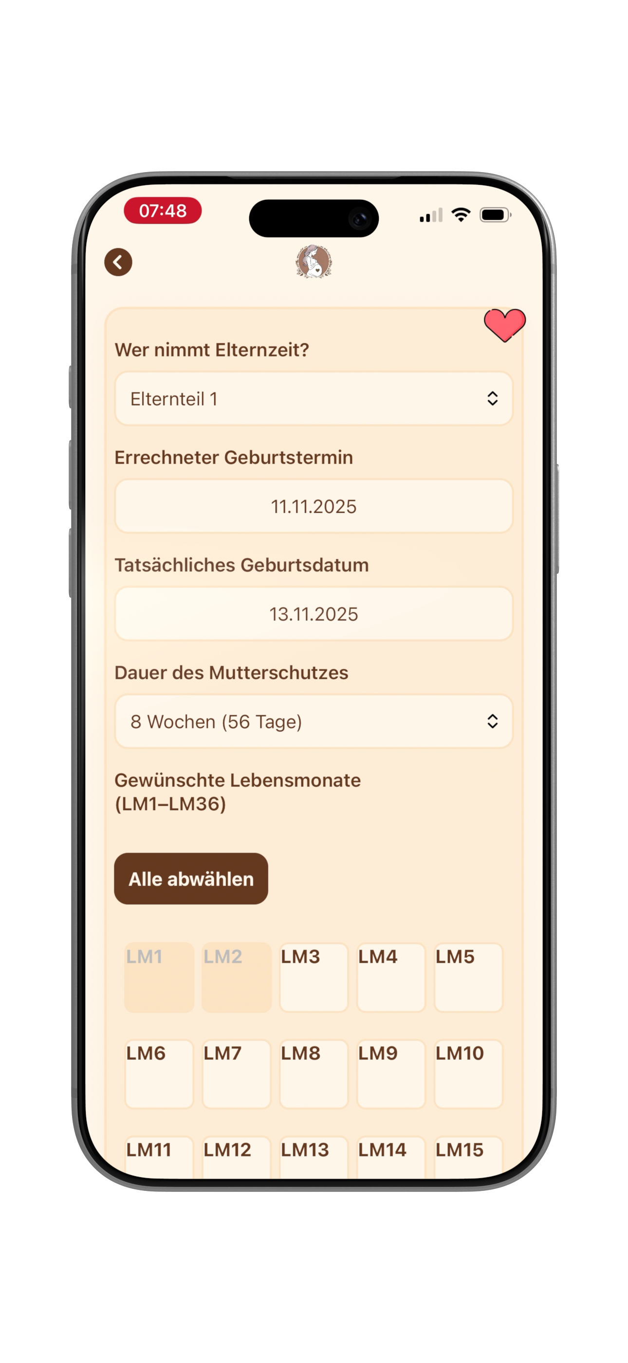 Elternzeit‑Plan – Standbild